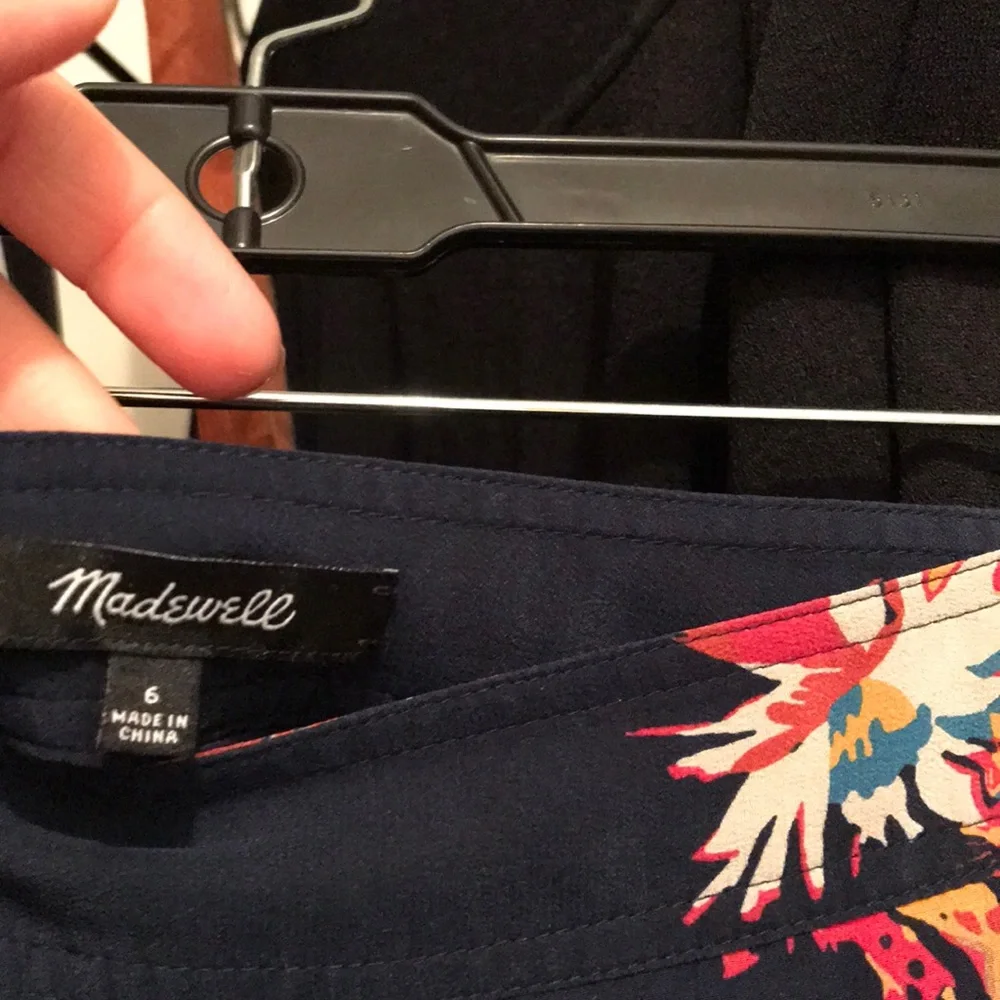 Madewell cactus flower print midi skirt. 6 - Picture 5 of 6